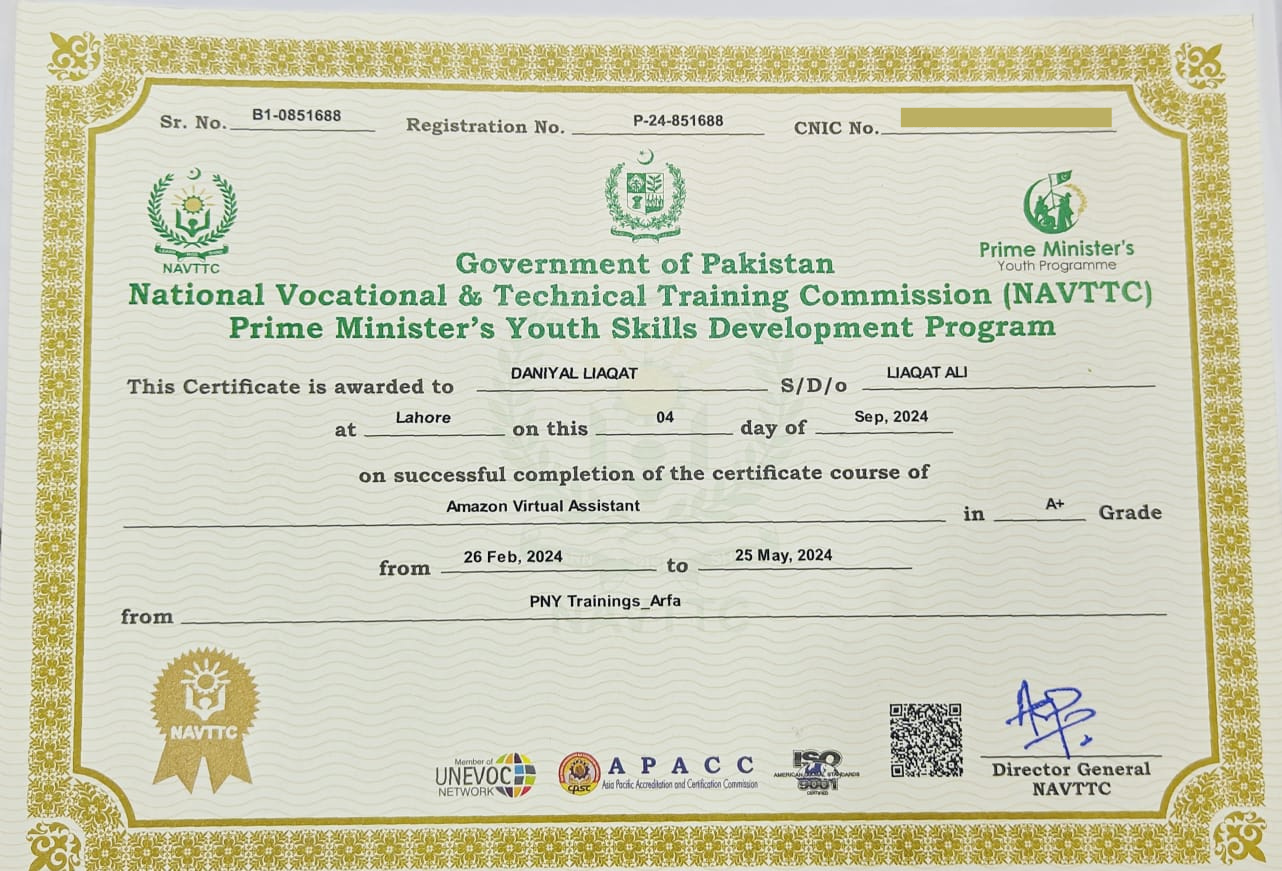 Amazon VA Training Certification